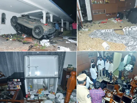 Nallapareddy Prasanna Kumar Reddy Fires On Kutami Over TDP Goons Attack