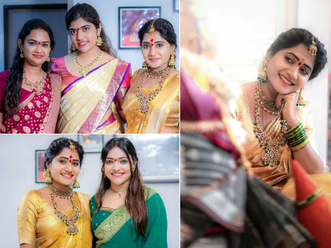 Bigg Boss 6 Contestant Vasanthi Krishnan Varalakshmi Vratam Pics
