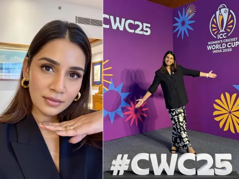 Jasprit Bumrah wife Sanjana Is ready for The ODI World Cup-2025 Photos