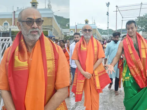 Producer Suresh Babu Visits Tirumala Temple Photos