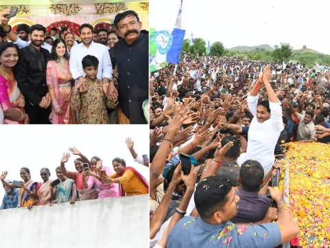 YS Jagan to Attend Wedding Reception in Annamayya District Photos