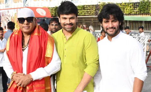 Celebrities At Tirupati Temple Photos