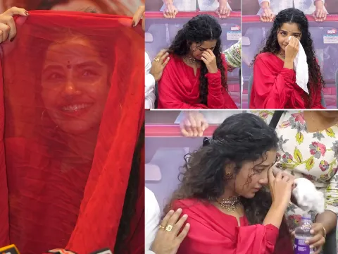 Anupama Parameswaran Gets Emotional at Parada Movie Press Meet