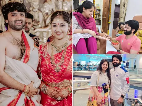 Varaha Roopam Singer Srilalitha Wedding Anniversary Photos