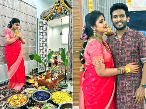 Varalakshmi Vratham 2025 At Sonia Akula Photos