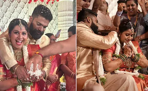 Anchor Anushree Married Roshan In a Dreamy Wedding: Photos