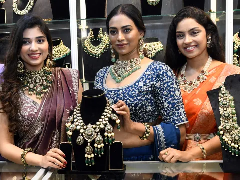 Models Are Bustling at the High Life exhibition At Madhapur