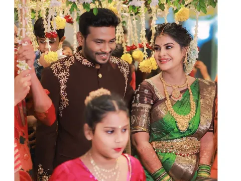 Grand Bigg Boss Soniya Akula Seemantham Ceremony Photos