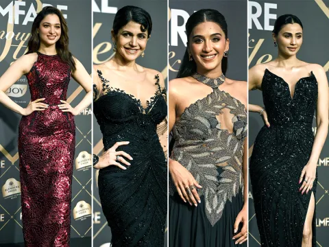 Bollywood Actress Attends the Filmfare Glamour and Style Awards