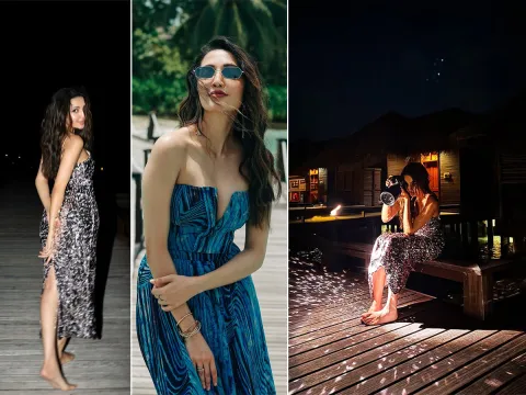 Actress Neha Shetty Enjoy in Maldives Viral Photos