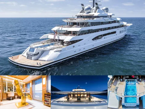 US Auction $325 Million Russian Superyacht Photos