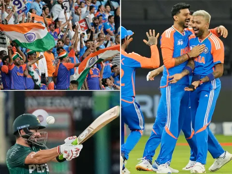Asia Cup cricket match between India and Pakistan at Dubai