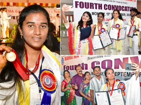Nalgonda : Mahatma Gandhi University Graduation Ceremony Photos