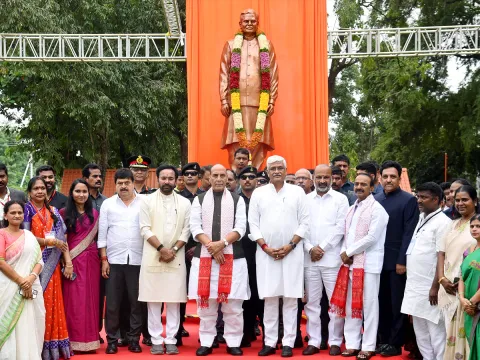 Telangana Liberation Day Celebrated at Parade Grounds Photos