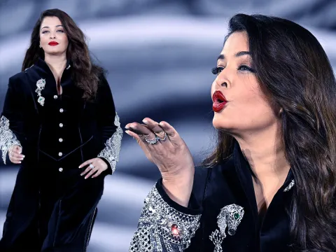 Actress Aishwarya Rai Bachchan Paris Fashion Week Viral Photos Gose