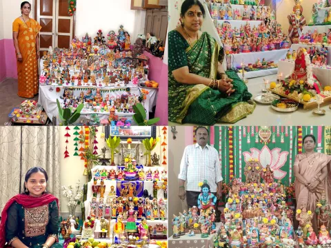 Dussehra Bommala Koluvu Photos From Sakshi Readers