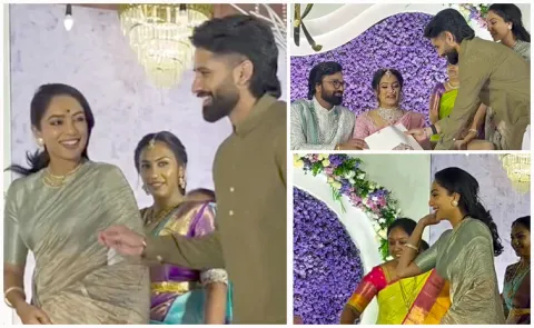 Naga Chaitanya and Sobhita Dhulipala Attend Karthik Varma Engagement Photos