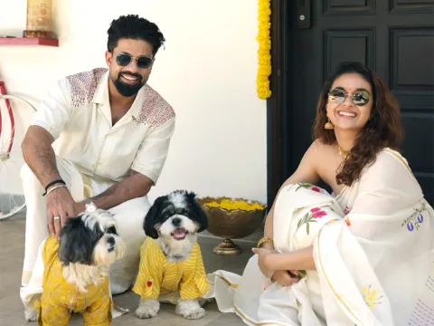 Actress Keerthy Suresh Onam Celebrations Photos