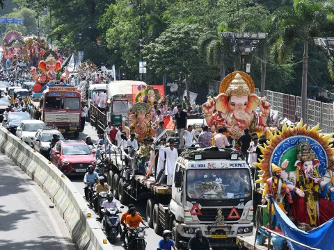 Ganesh Nimajjanam 2025 At Tank Bund Hyderabad