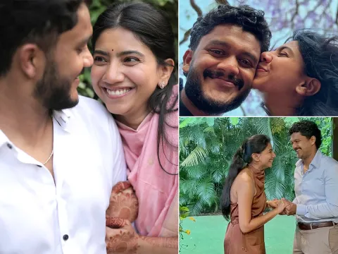 Sai Pallavi Sister Pooja Kannan Marriage Anniversary Pics Viral