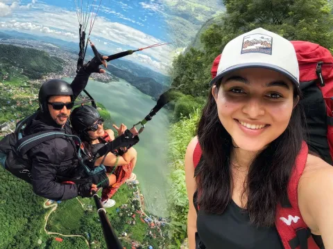 'Dragon' Movie Beauty Kayadu Lohar Nepal Trip (Photos)