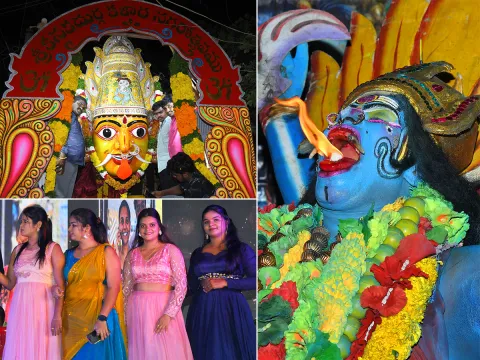 Dussehra 2025 : Ongole Kalaralu 2025 Gramotsavam Photos