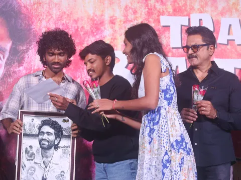 Pradeep Ranganathan DUDE Movie Trailer Launch Event Photos