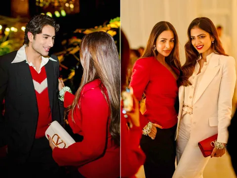 Bollywood celebrities At Diwali Dinner party Photos