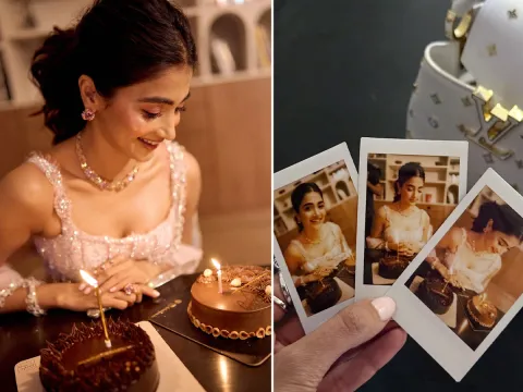 tollywood actress Pooja Hegde Birthday Celebrations (Photos)