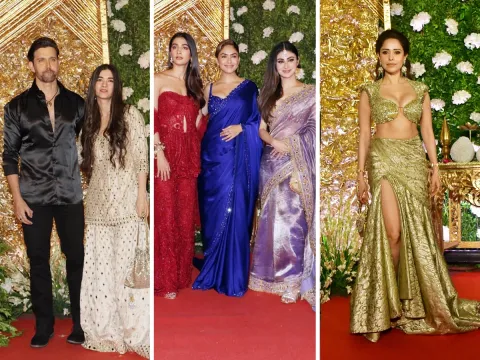 Diwali Celebrations At Bollywood Producer Ramesh Taurani's House