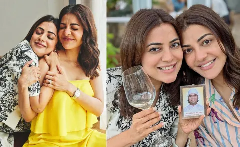 Actress Kajal Aggarwal shares Birthday Wishes To Her Sister Nisha Agarwal Photos