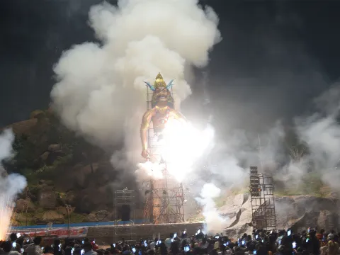 Warangal Ursugutta Rangaleela Ground Narakasura Vadha