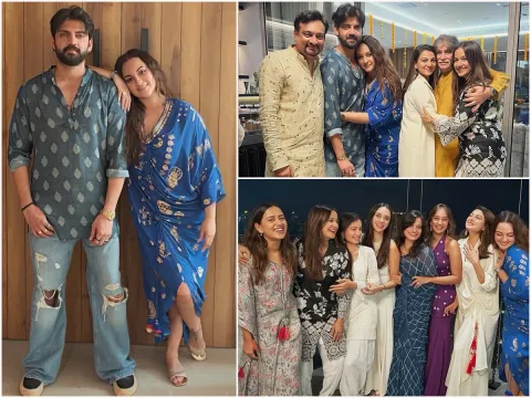 Sonakshi Sinha First Diwali In Her New Home Photos