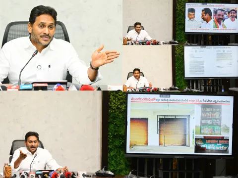 YS Jagan Slams Chandrababu And Nara Lokes Over Fake TDP Fake Liquor Scam Photos
