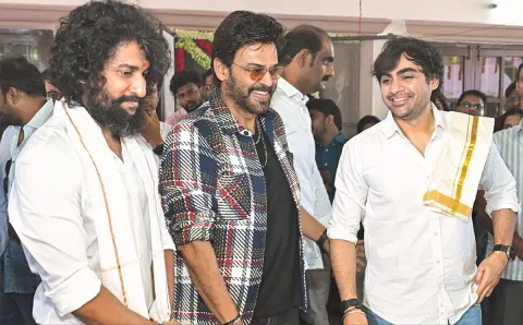 Nani and Sujeeth New Film With Pooja Ceremony Photos