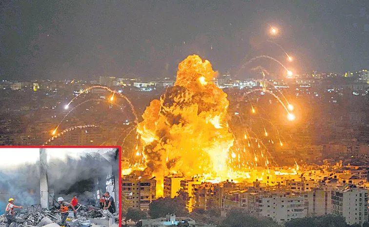 Israel Hezbollah War: Hezbollah rockets target Haifa as Israel attacks Beirut again