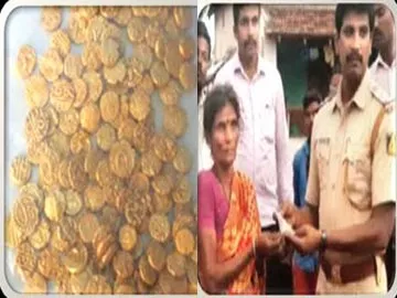 Land owner finds 435 gold coins