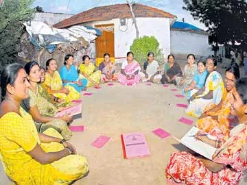 Women's associations in the village