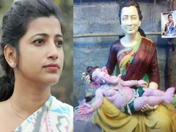 విగ్రహంపై కలెక్టర్‌ అమ్రపాలి మండిపాటు