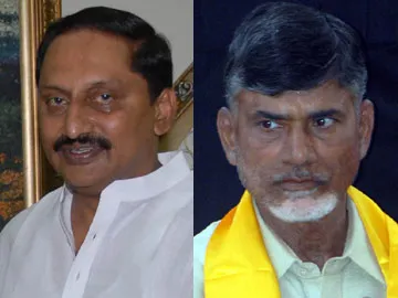 కిరణ్ కుమార్ రెడ్డి, చంద్రబాబు నాయుడు - Sakshi