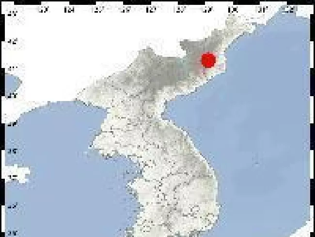 earth quake hits North Korea