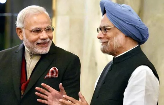 Modi wishes Manmohan Singh on birthday  - Sakshi