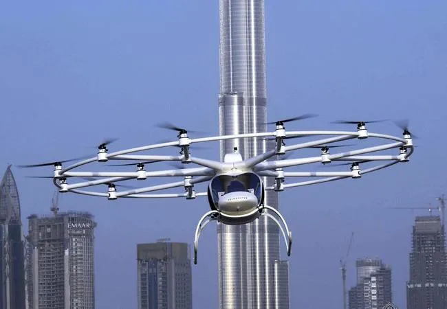 Dubai tests world’s first self-flying taxi