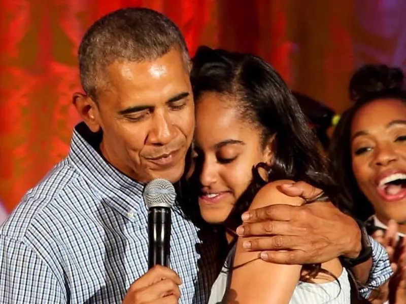 Barack Obama emotional while malia went to Harvard