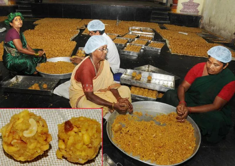 goods adulteration in paidithallamma prasadam