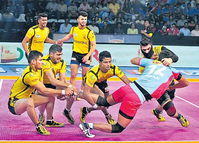 telugu  Titans  one more win