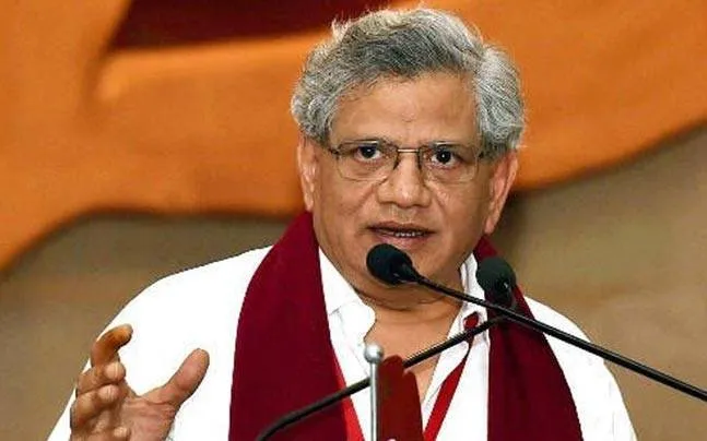 CPM Leader Sitaram Yechury criticize the state and Central Governments - Sakshi