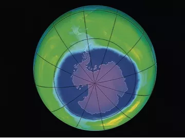 రికార్డు స్థాయిలో పెరిగిన ఓజోన్ రంధ్రం