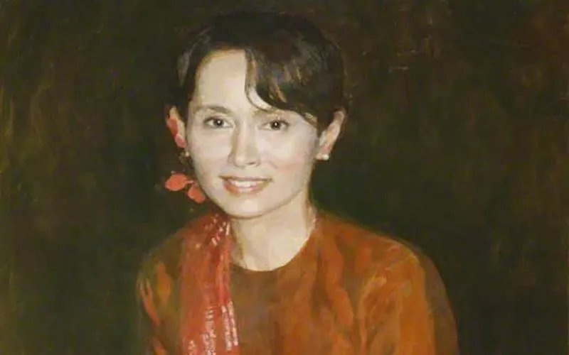 Oxford college removes painting of Aung San Suu Kyi from display