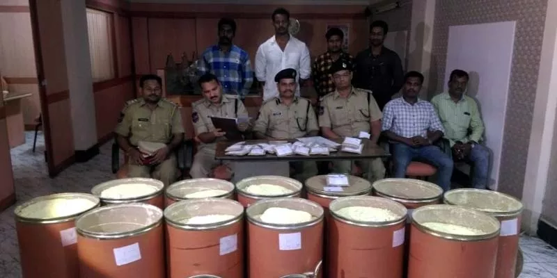 460 kg Alprazolam drug seized in Hyderabad